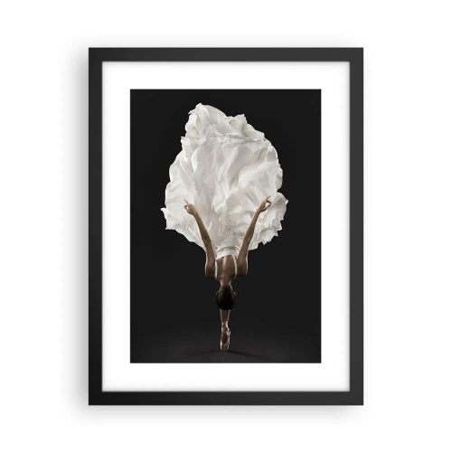 Póster en marco negro - Movimientos insólitos - 30x40 cm