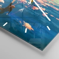 Esfera sin numeración, con rayas