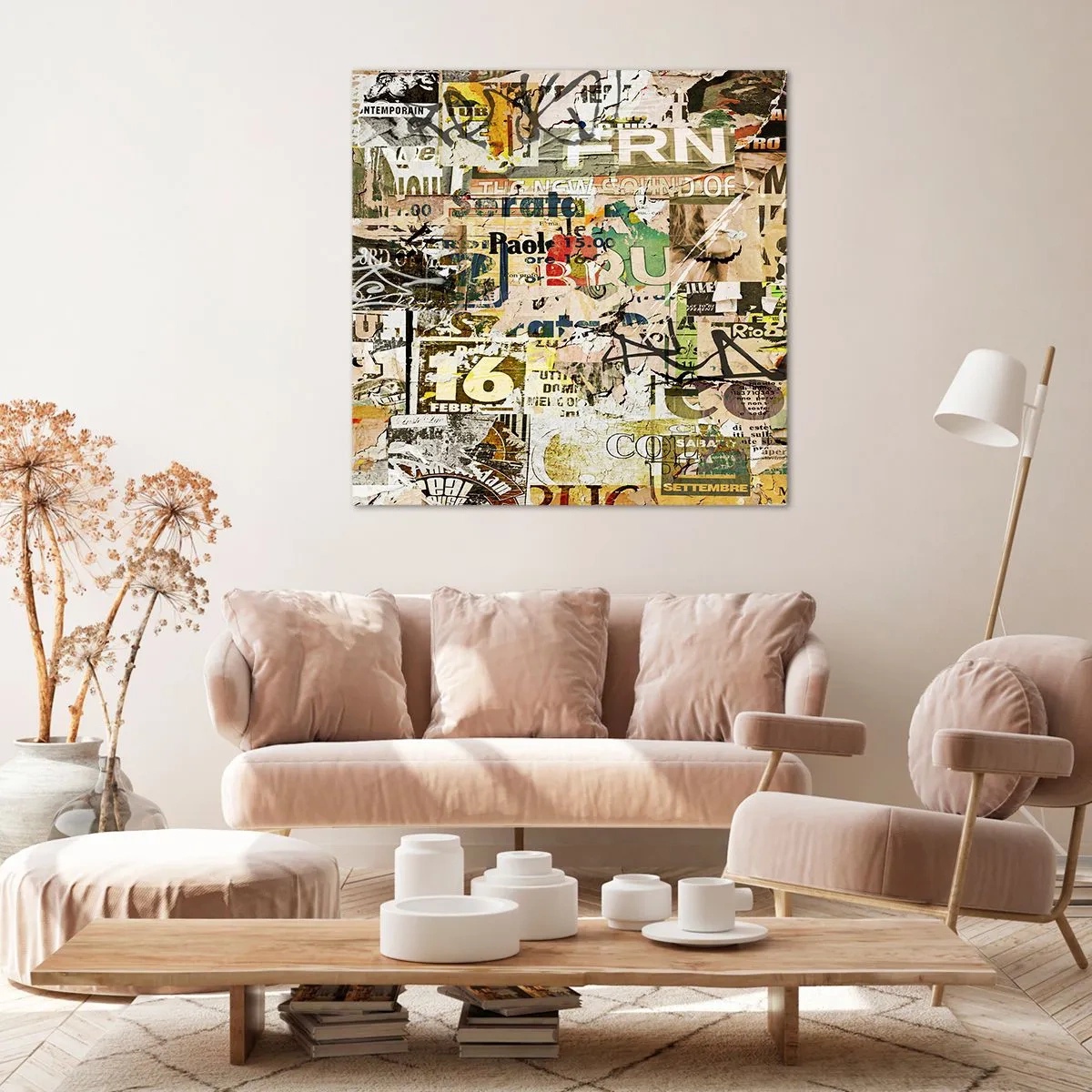 Cuadro sobre lienzo - Impresión de Imagen - Oh, está sucediendo... - 60x60 cm