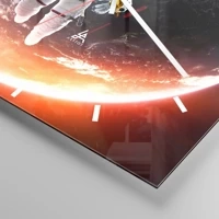 Esfera sin numeración, con rayas