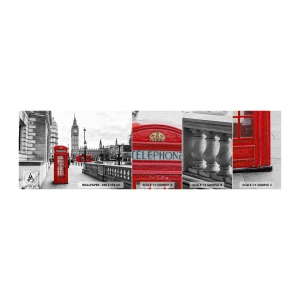 Muestra de fotomural Premium Canvas - Sin duda, Londres - Ciudad, Londres, Arquitectura - 100x30 cm