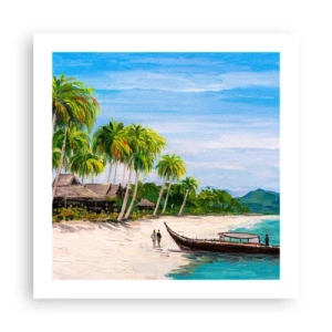 Póster - Un sueño exótico - 50x50 cm