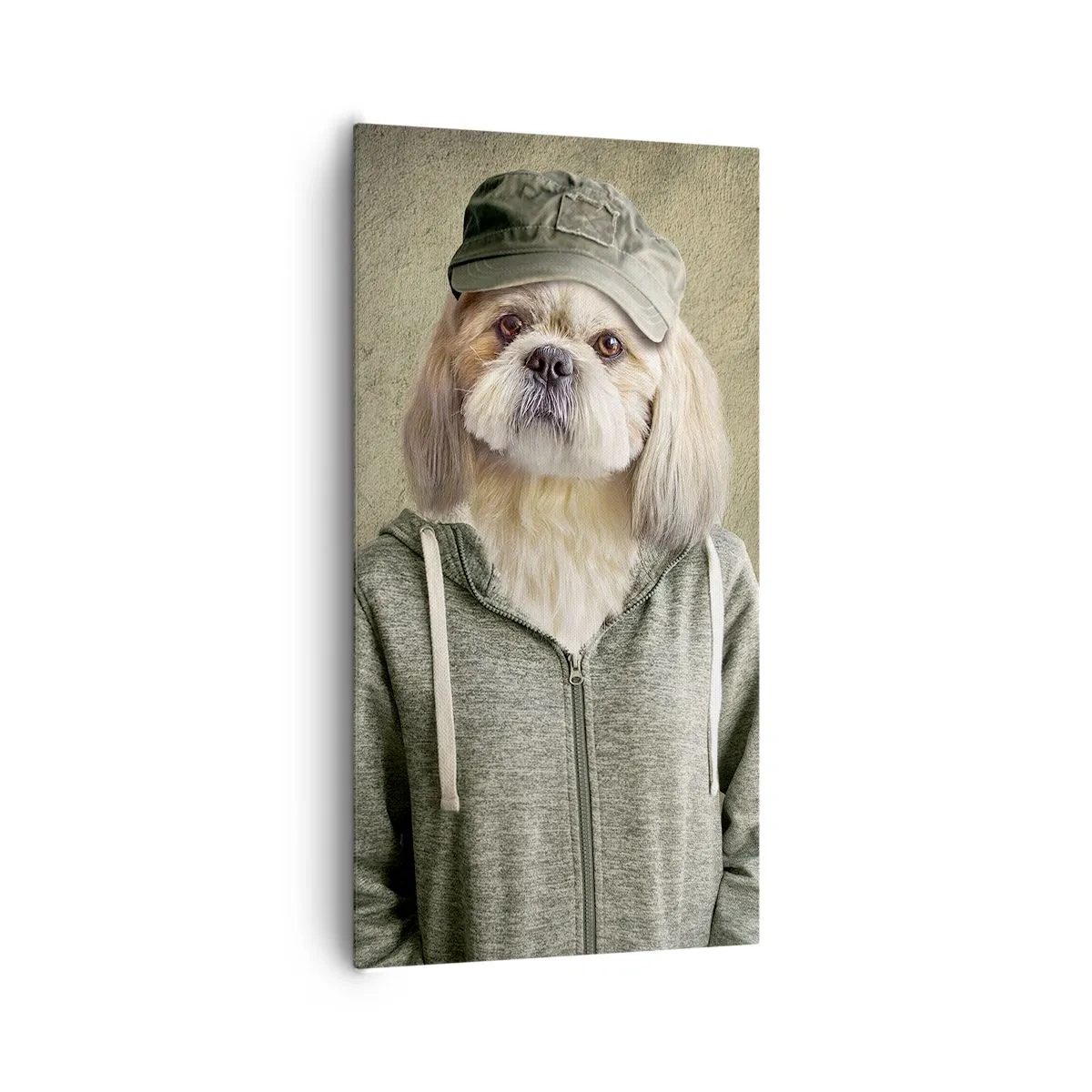 Cuadro sobre lienzo - Impresión de Imagen - Prefiero tomármelo con calma - 65x120 cm