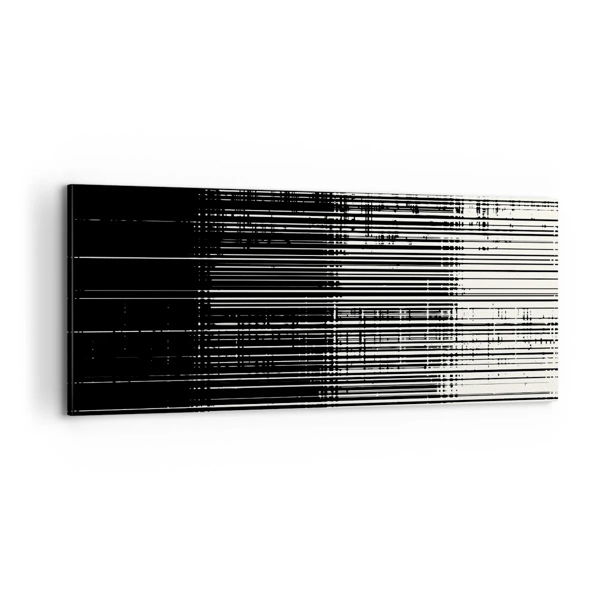 Cuadro sobre lienzo - Impresión de Imagen - Ondas y vibraciones - 100x40 cm