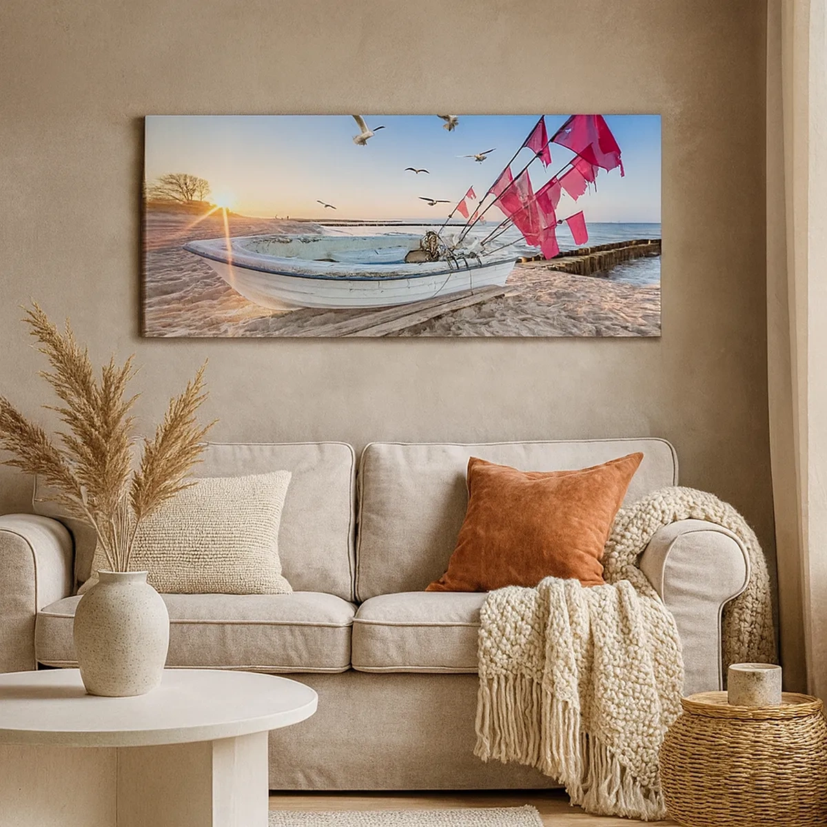 Cuadro sobre lienzo - Impresión de Imagen - Un merecido descanso - 30x30 cm