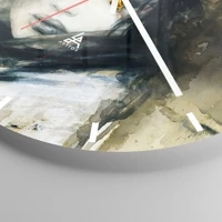 Esfera sin numeración, con rayas