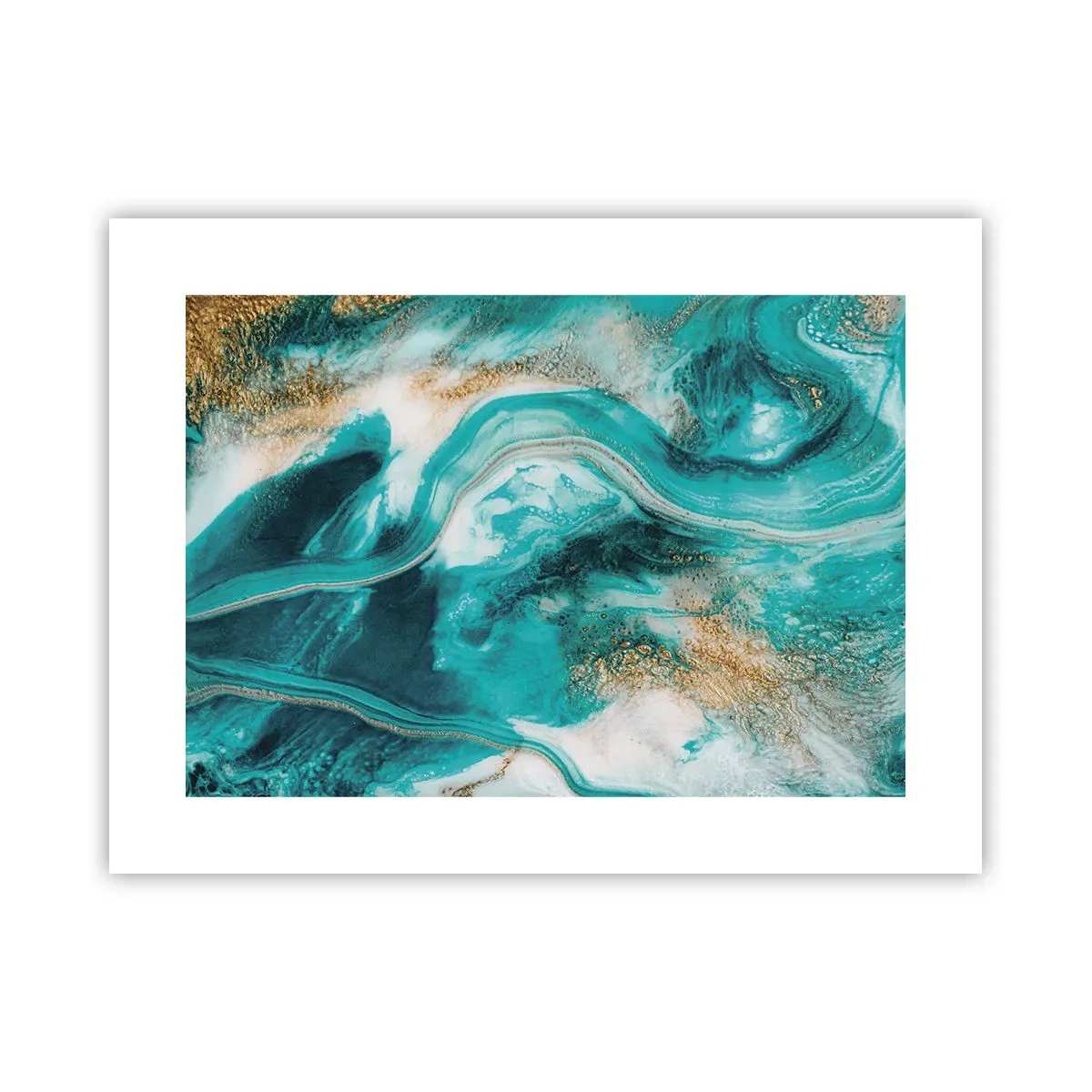 Póster - Río de oro - 40x30 cm