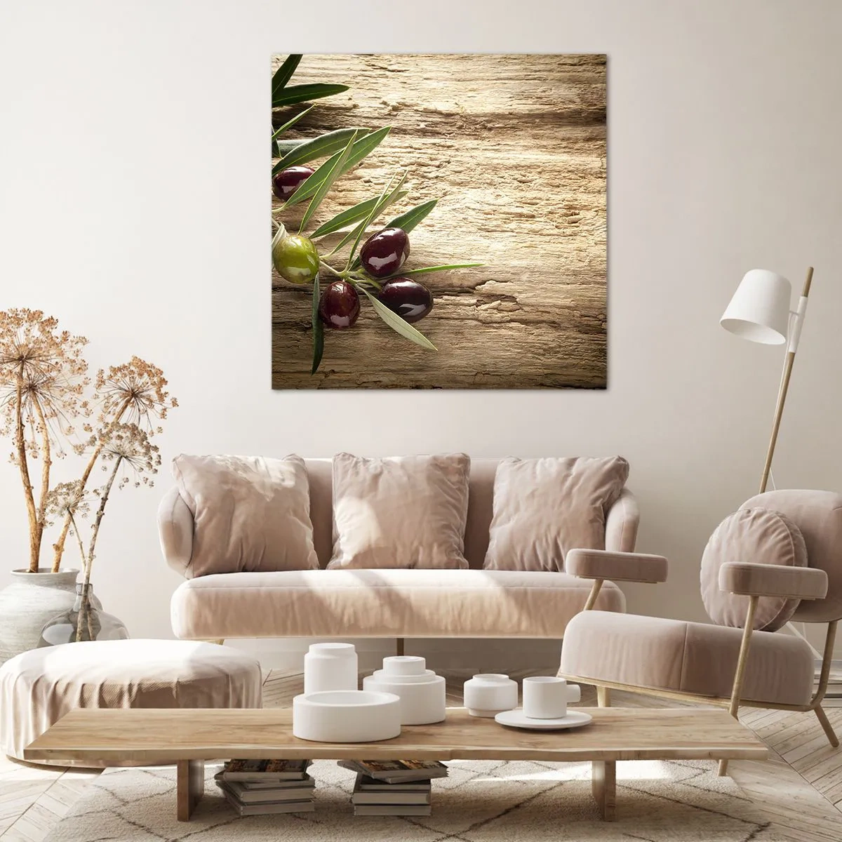 Cuadro sobre lienzo - Impresión de Imagen - Directamente de la naturaleza - 60x60 cm
