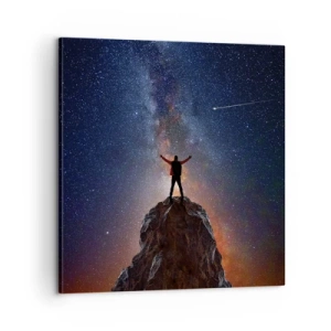 Cuadro sobre lienzo - Impresión de Imagen - ¡El poder está conmigo! - 60x60 cm