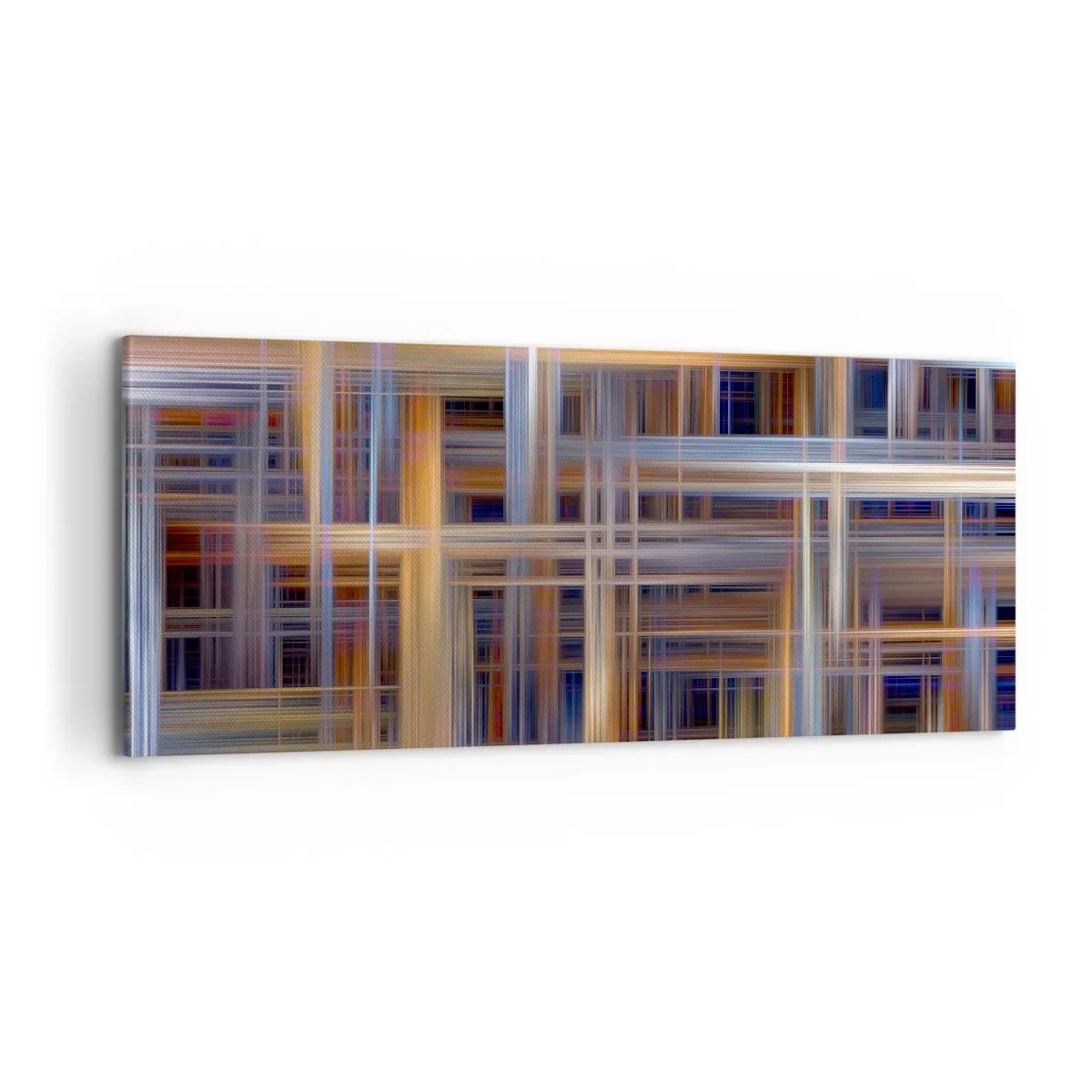 Cuadro sobre lienzo - Impresión de Imagen - Tejido de luz - 100x40 cm