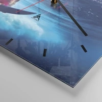 Esfera sin numeración, con rayas