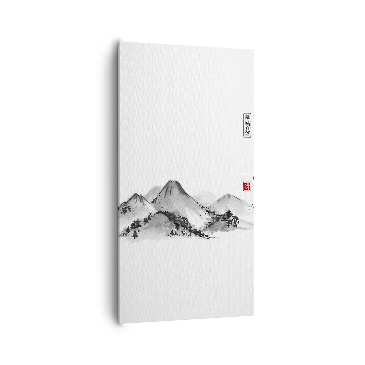 Cuadro sobre lienzo - Impresión de Imagen - Más allá de lo lejano - 65x120 cm