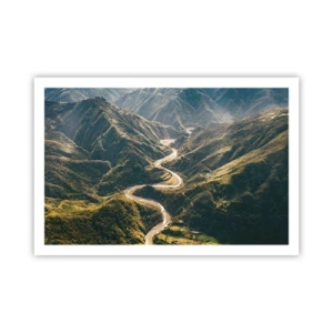 Póster - Directamente desde el corazón de las montañas - 91x61 cm