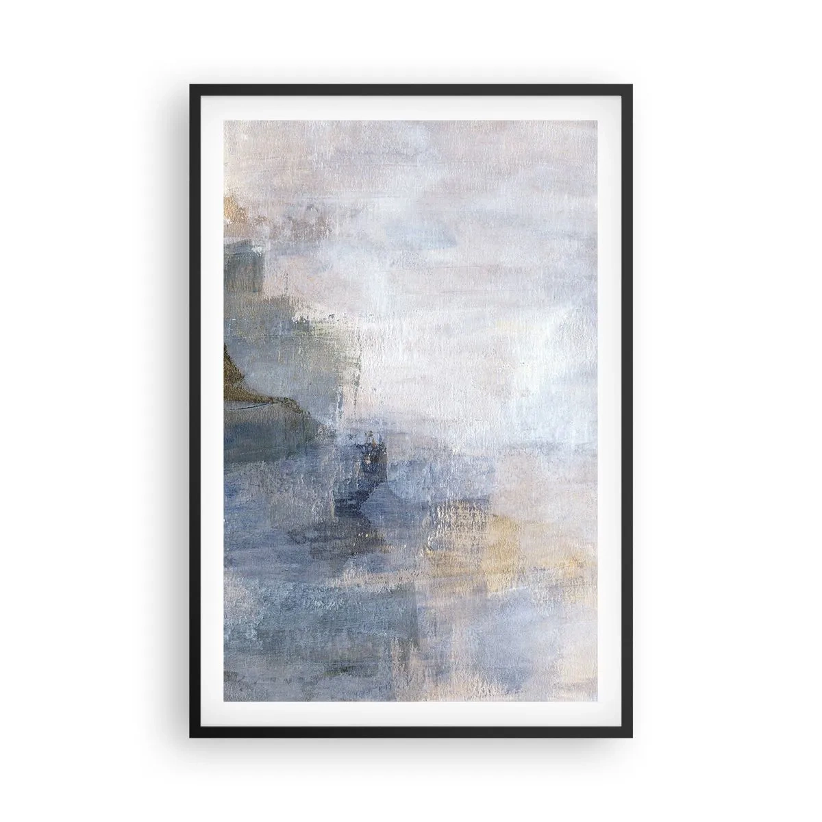 Póster en marco negro - Tonos de color - 61x91 cm
