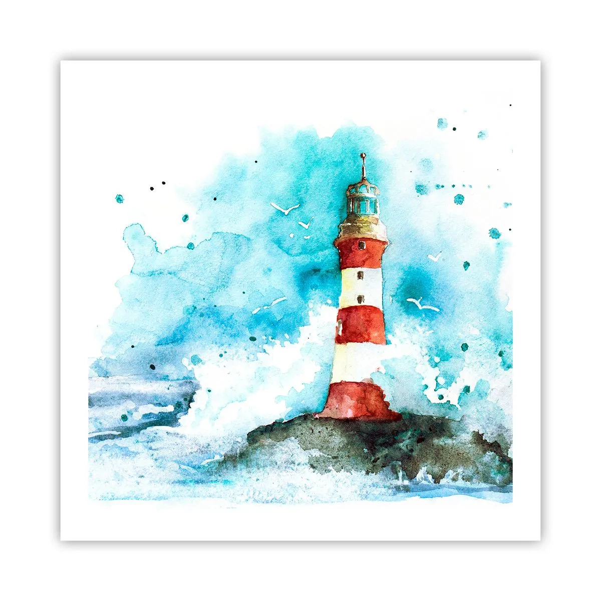 Póster - La unidad de los elementos - 60x60 cm