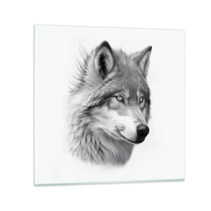 Cuadro sobre vidrio - Impresiones sobre Vidrio - Alfa - sin duda - 30x30 cm