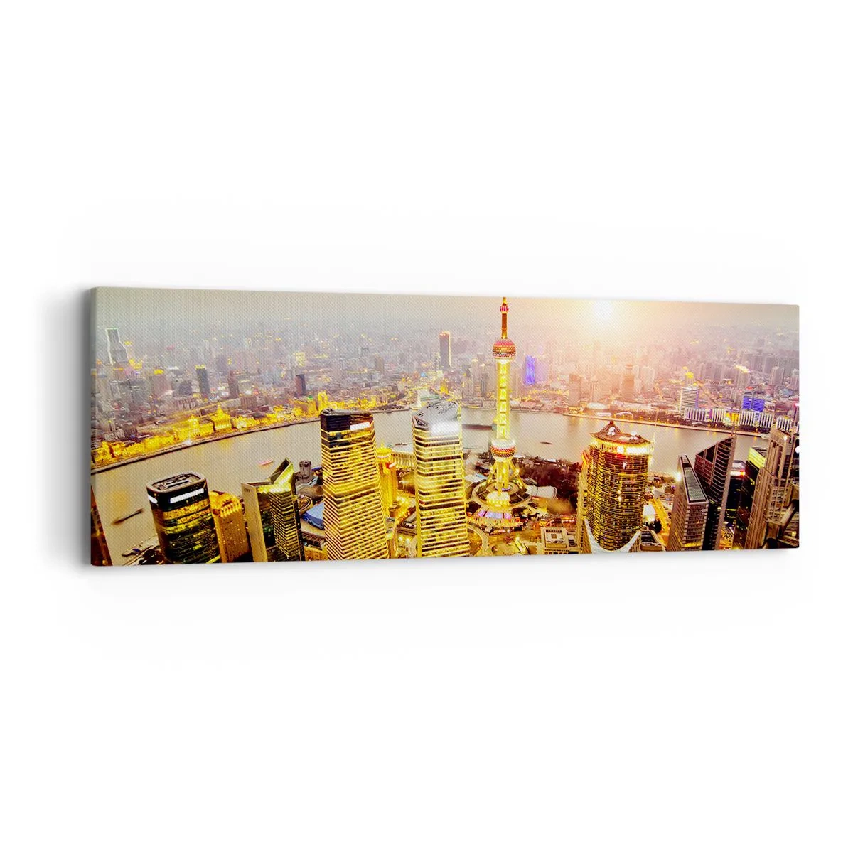 Cuadro sobre lienzo - Impresión de Imagen - Sueño asiático - 90x30 cm