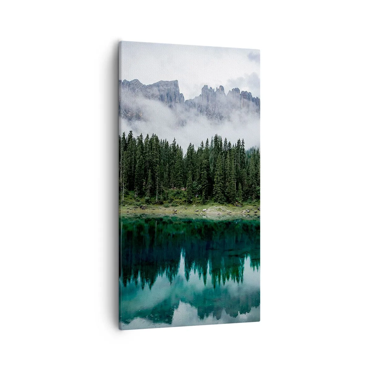 Cuadro sobre lienzo - Impresión de Imagen - Calla, calla, no despertemos al agua dormida.... - 55x100 cm