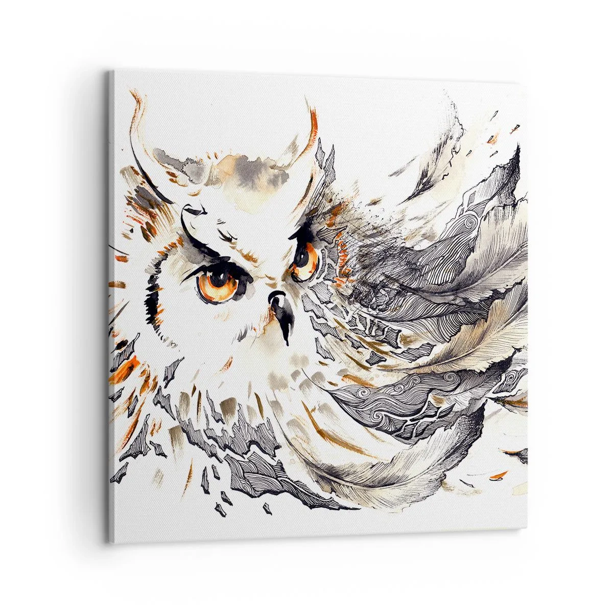 Cuadro sobre lienzo - Impresión de Imagen - Venía de un mundo de magia - 60x60 cm