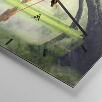 Esfera sin numeración, con rayas