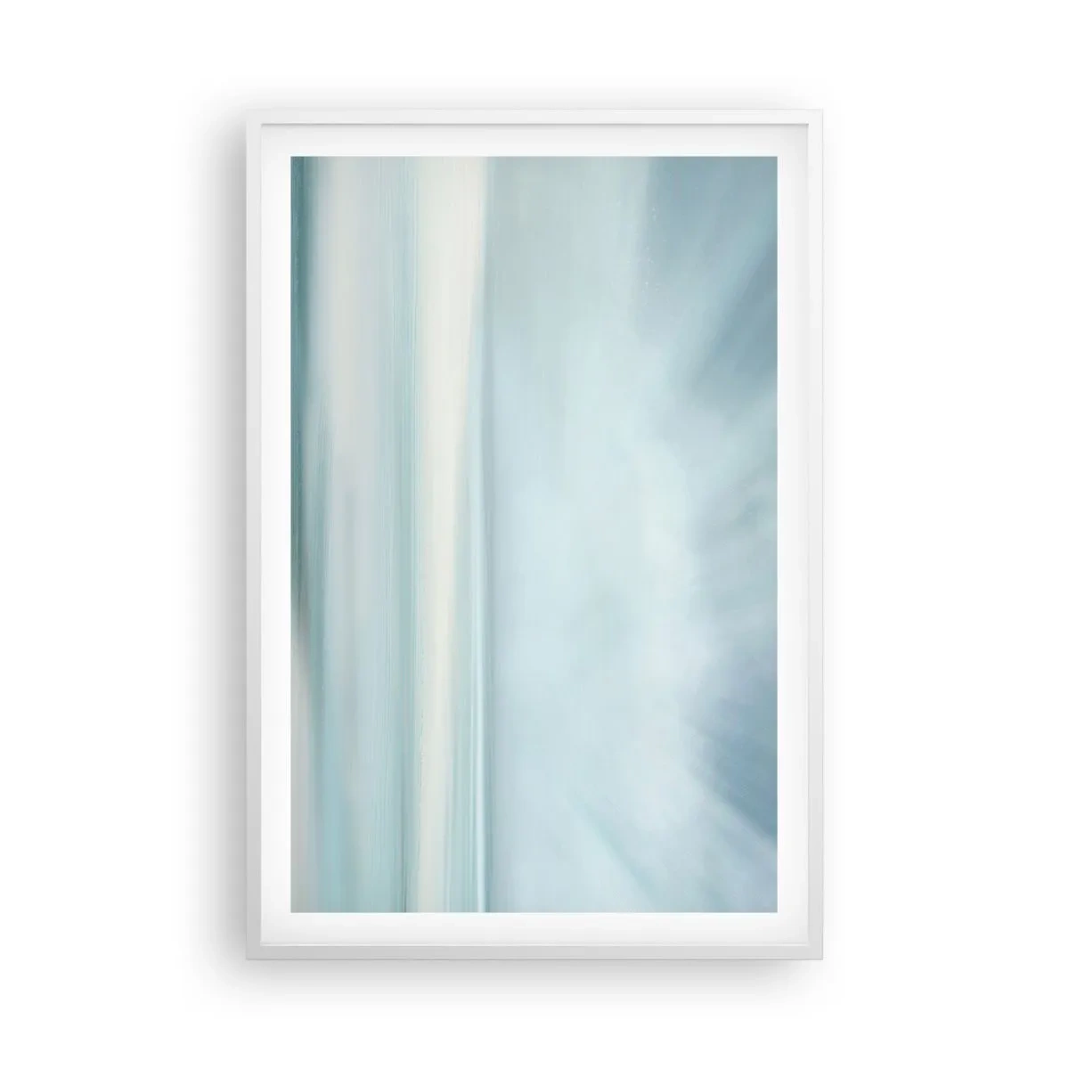 Póster en marco blanco - Paz hasta el horizonte - 61x91 cm