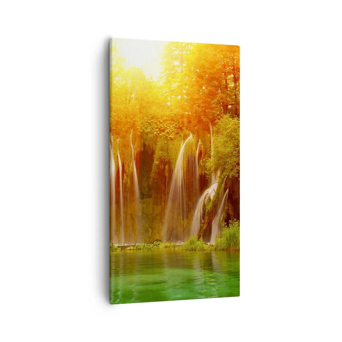 Cuadro sobre lienzo - Impresión de Imagen - Sol y sombra - 55x100 cm