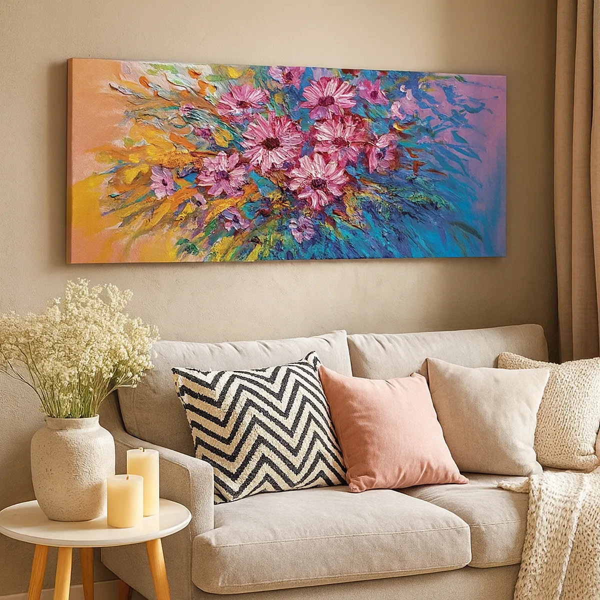 Cuadro sobre lienzo - Impresión de Imagen - La energía de la vida - 30x30 cm