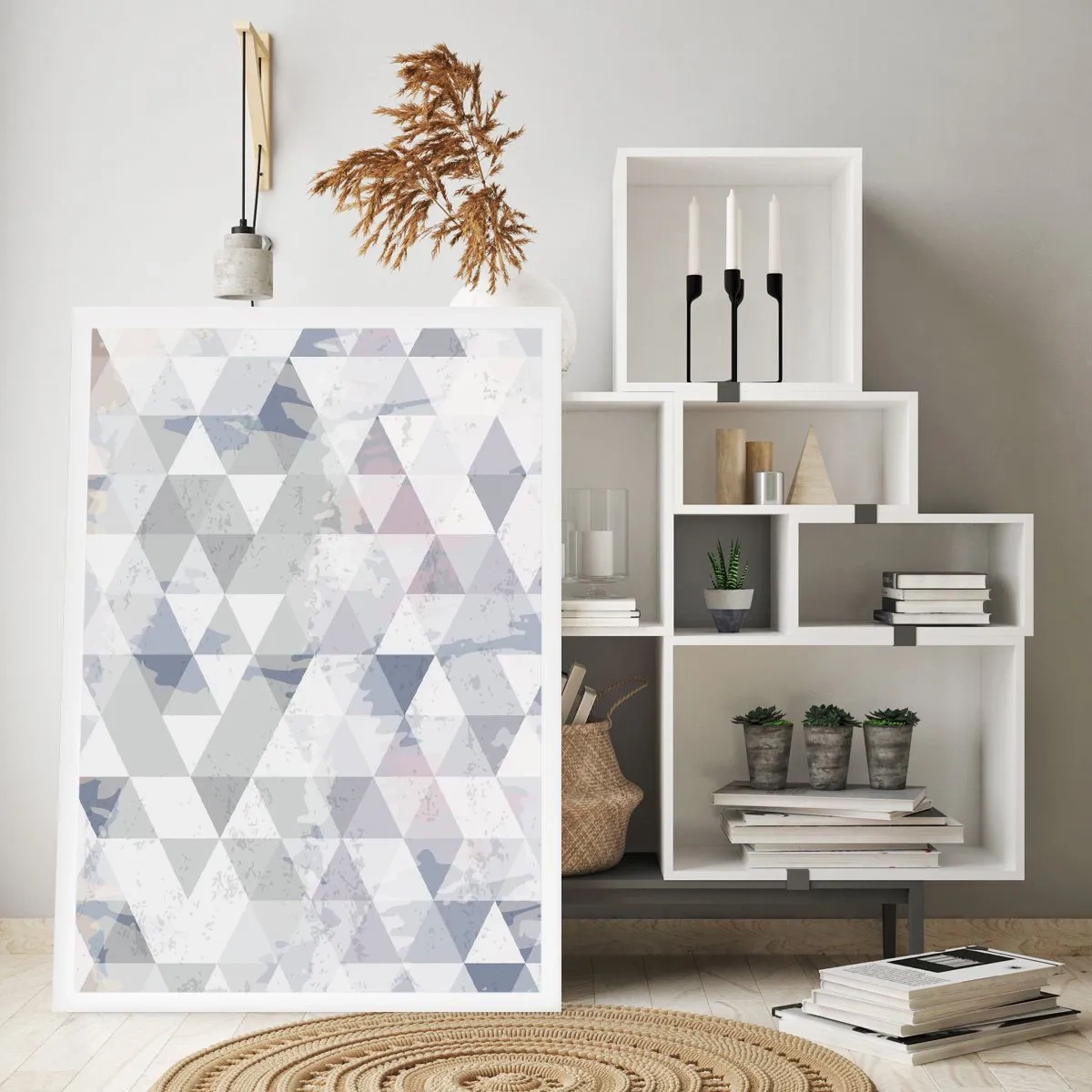Póster - A ritmo de triángulo - 61x91 cm