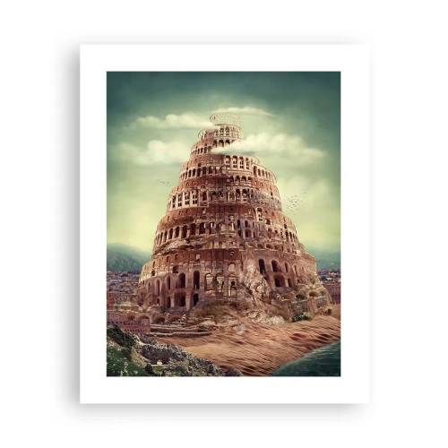 Póster - La Torre de Babel - 40x50 cm