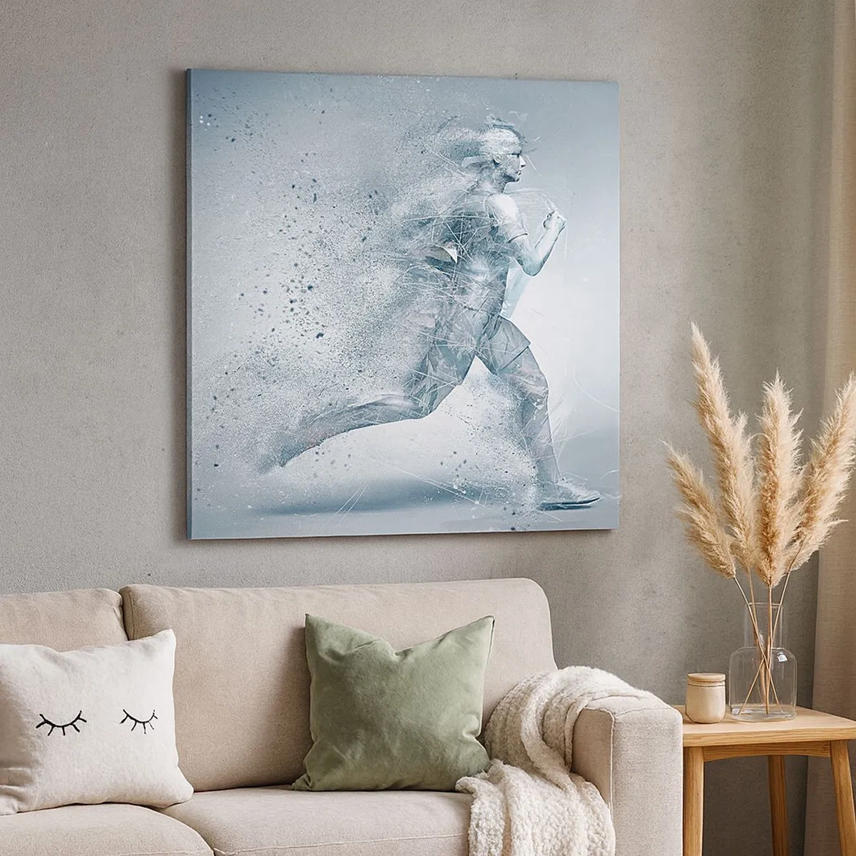 Cuadro sobre lienzo - Impresión de Imagen - Energía cristalina - 30x30 cm