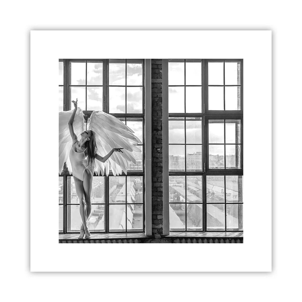 Póster - ¿Ciudad de los ángeles? - 30x30 cm