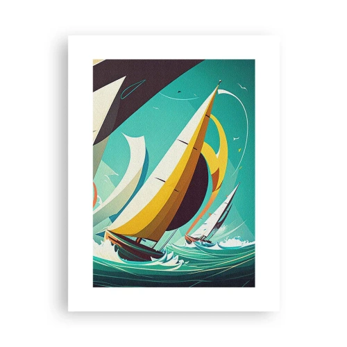 Póster - Afrontar los elementos - 30x40 cm