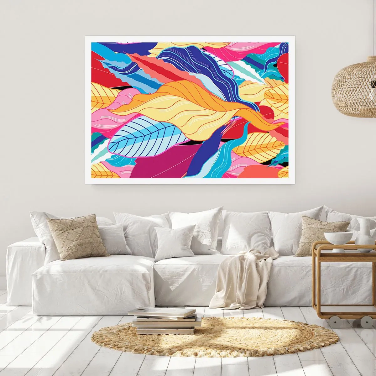 Póster - Desorden colorido - 91x61 cm