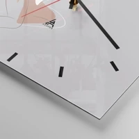 Esfera sin numeración, con rayas