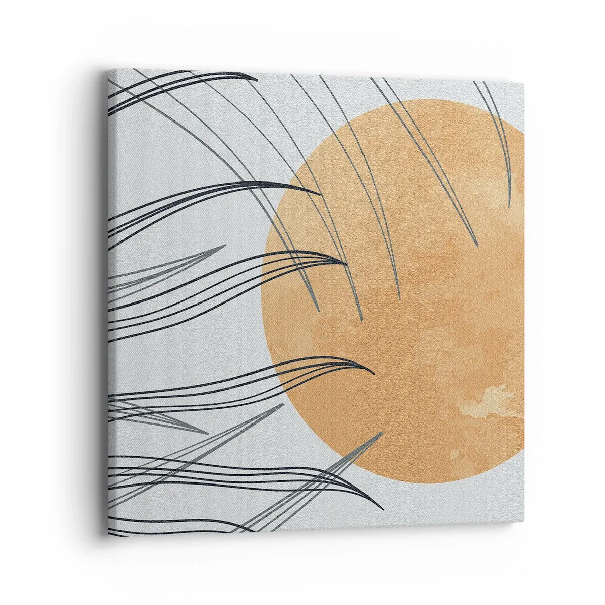 Cuadro sobre lienzo - Impresión de Imagen - Siempre hacia el sol - 40x40 cm