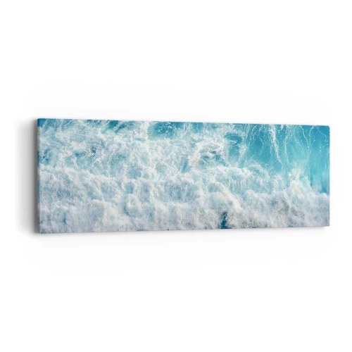 Cuadro sobre lienzo - Impresión de Imagen - Alegre y con mucho brío - 90x30 cm