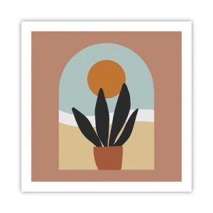 Póster - Pequeñas alegrías - 60x60 cm