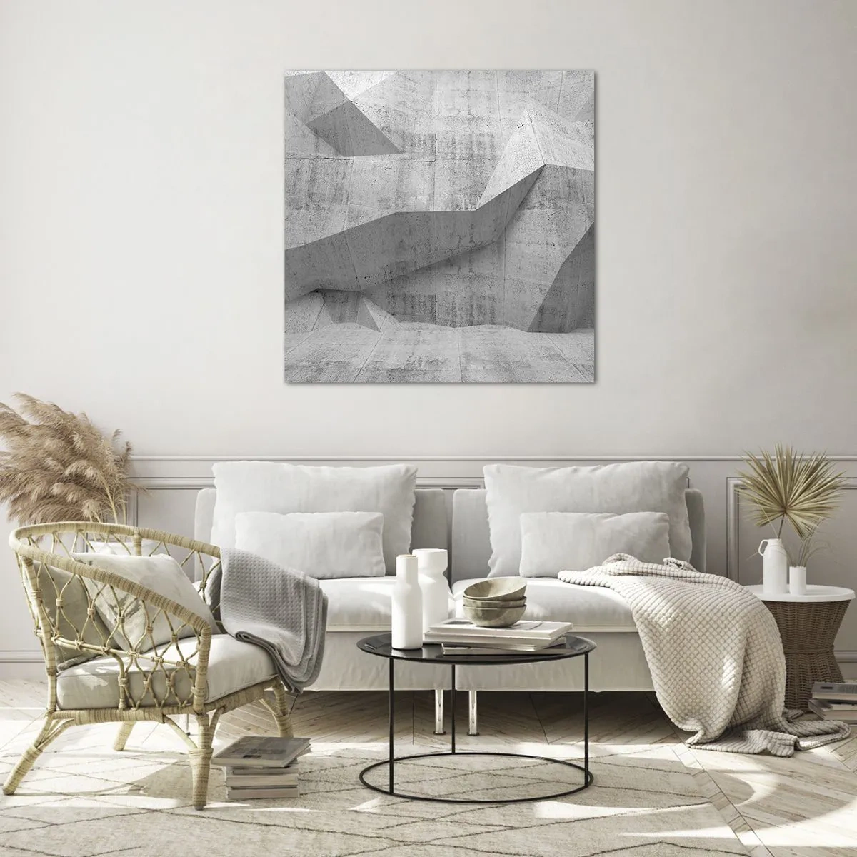 Cuadro sobre vidrio - Impresiones sobre Vidrio - Un verdadero desafío - 30x30 cm