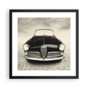 Póster en marco negro - ¿Y cómo no quererme? - 40x40 cm