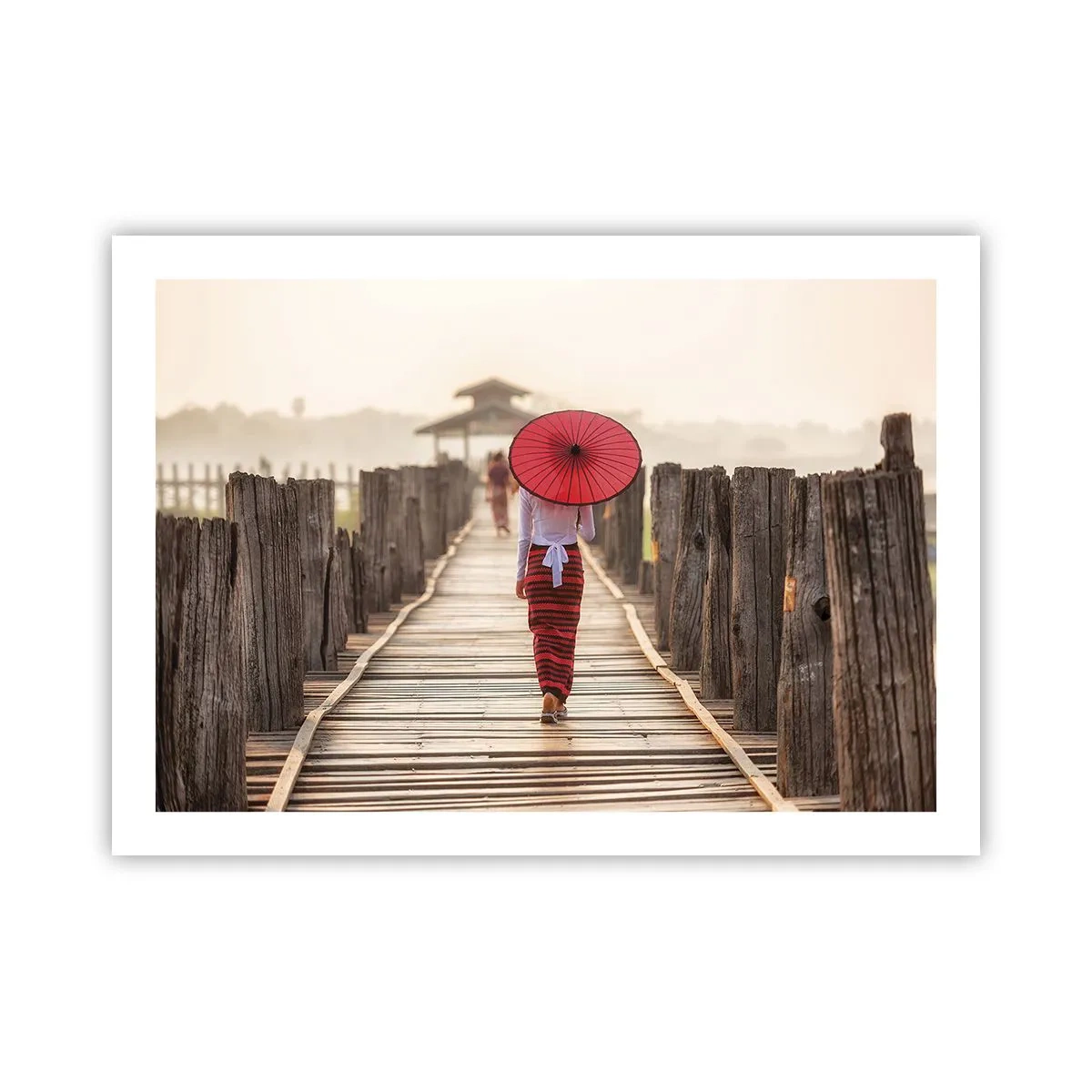 Póster - En un viejo puente - 70x50 cm