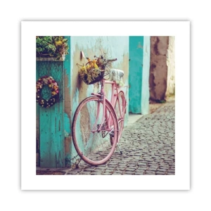 Póster - Ahora mismo vuelvo - 40x40 cm