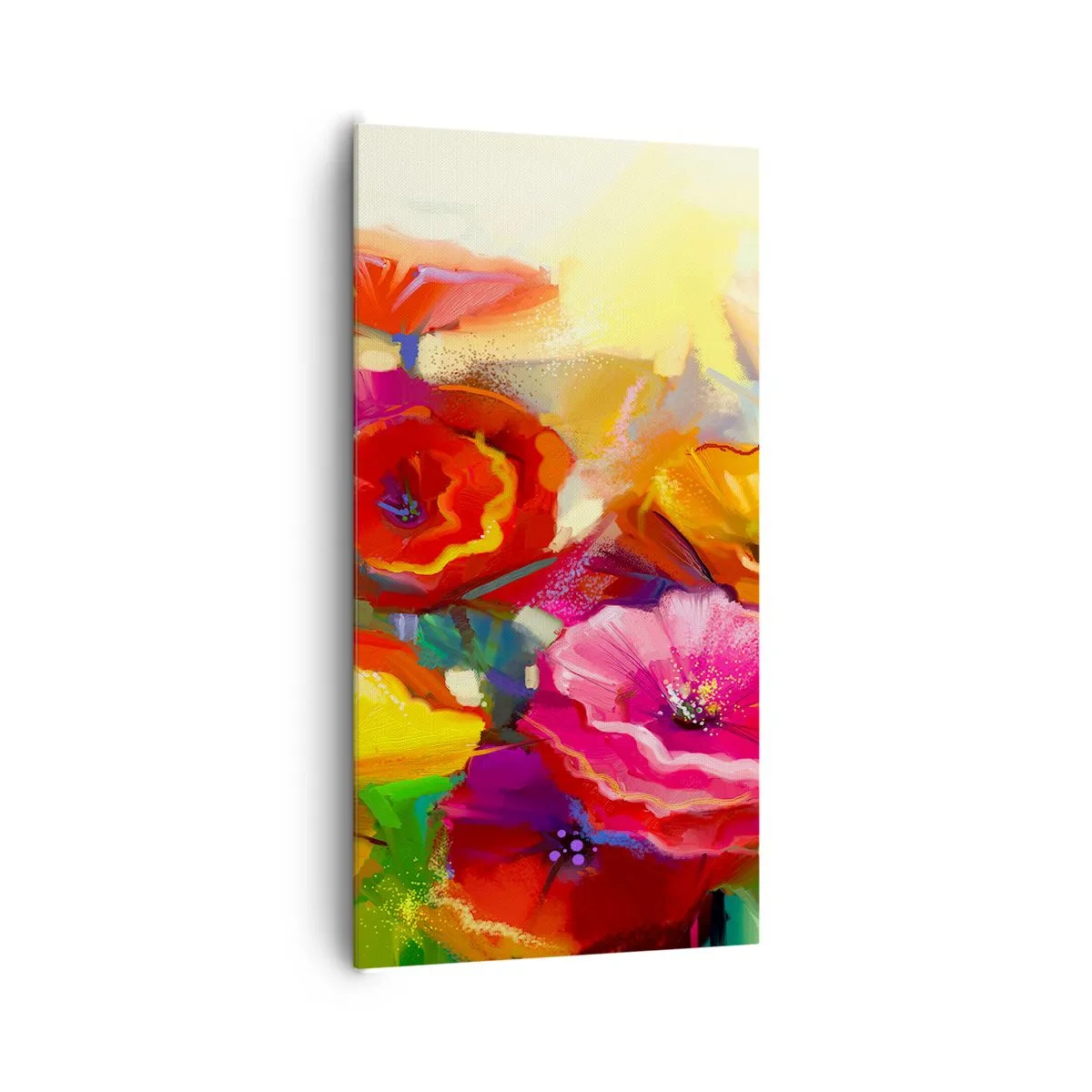 Cuadro sobre lienzo - Impresión de Imagen - No solo rojo - 65x120 cm