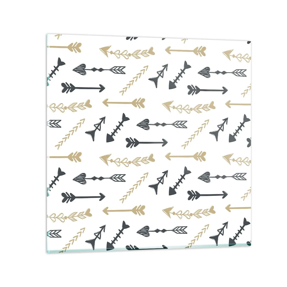 Cuadro sobre vidrio - Impresiones sobre Vidrio - El sueño de un arquero - 60x60 cm