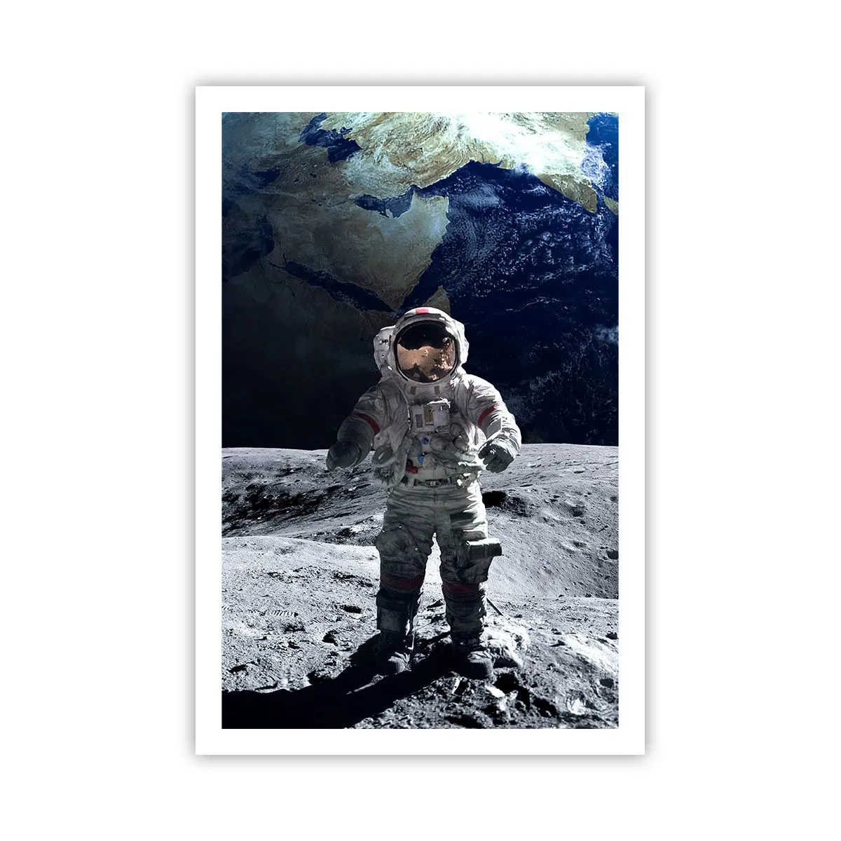 Póster - Saludos desde la Luna - 61x91 cm