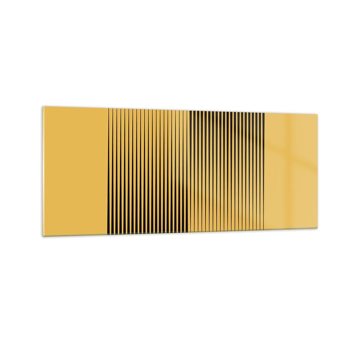 Cuadro sobre vidrio - Impresiones sobre Vidrio - Cuadrado de opuestos - 100x40 cm