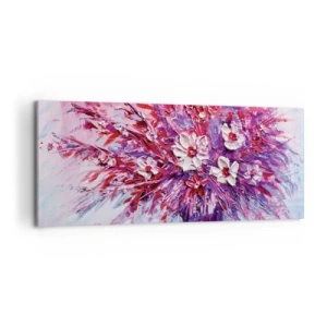 Cuadro sobre lienzo - Impresión de Imagen - Inocencia y pasión - 100x40 cm