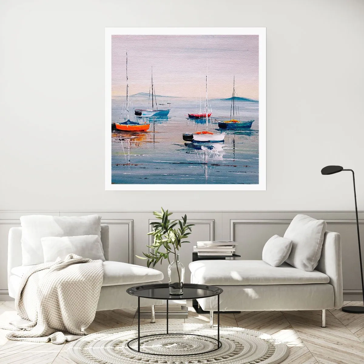 Póster - Un más que merecido descanso - 60x60 cm