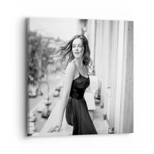 Cuadro sobre lienzo - Impresión de Imagen - Ciertamente, parisina - 40x40 cm