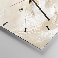 Esfera sin numeración, con rayas