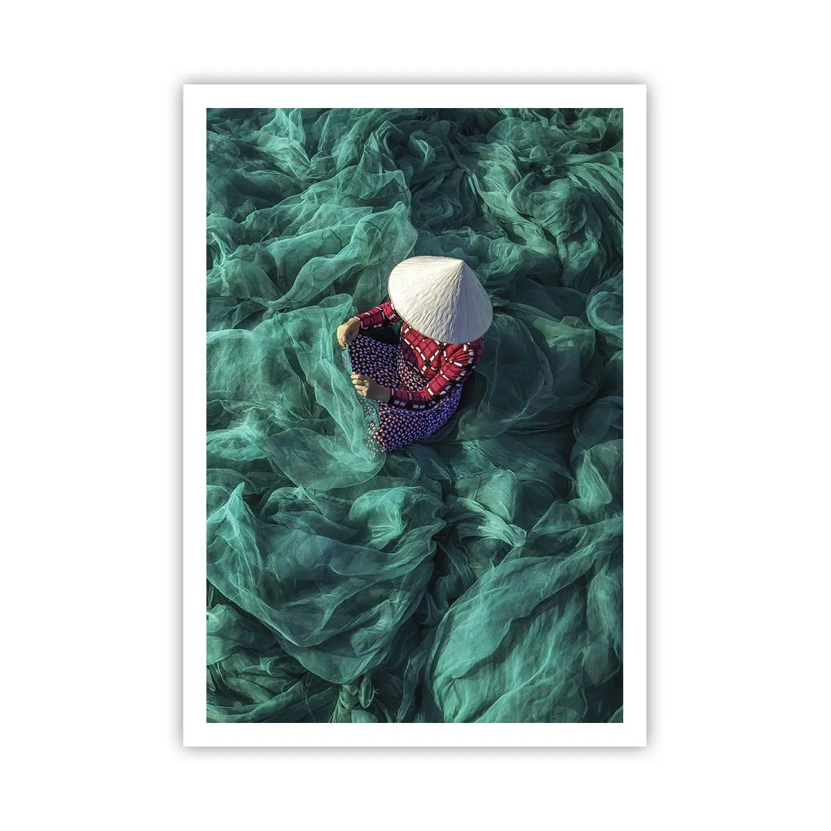 Póster - En un mar de redes - 70x100 cm
